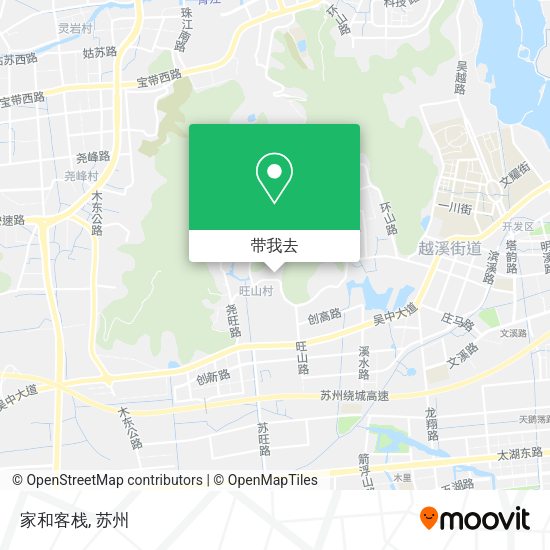 家和客栈地图