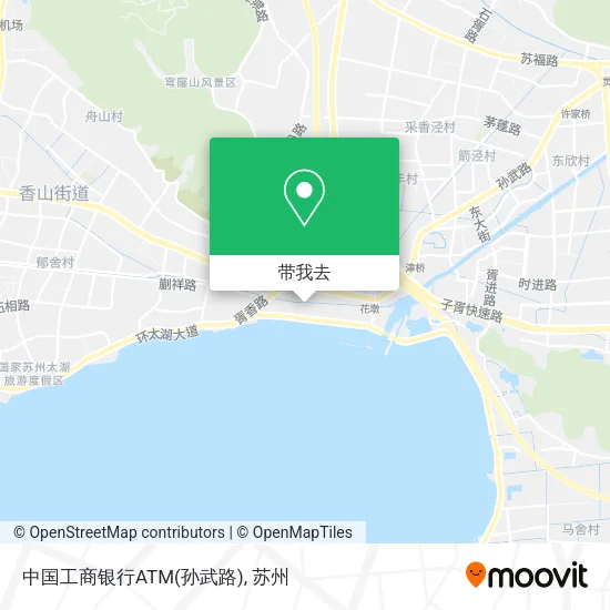 中国工商银行ATM(孙武路)地图
