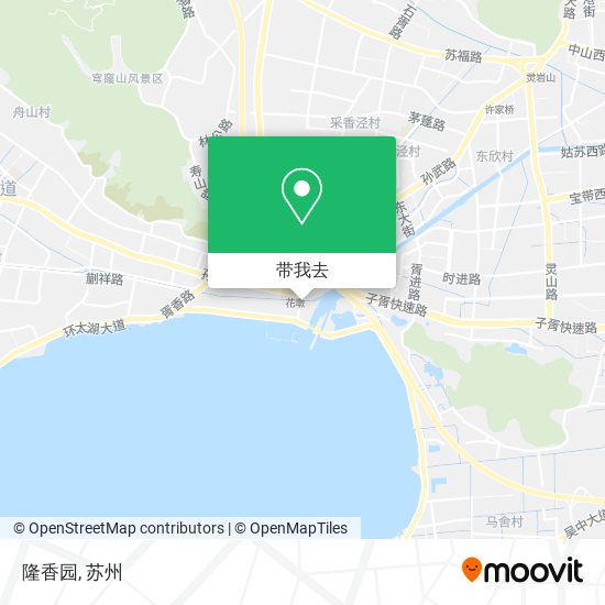 隆香园地图