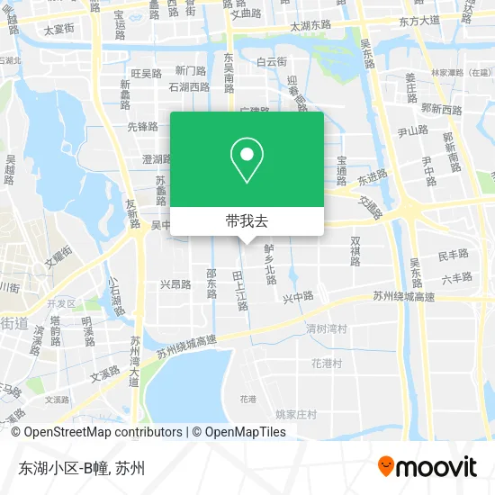 东湖小区-B幢地图