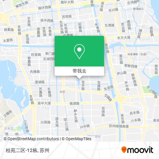 桂苑二区-12栋地图