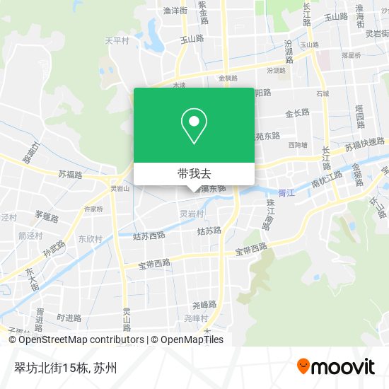 翠坊北街15栋地图