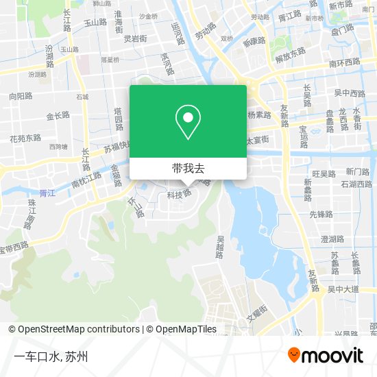 一车口水地图