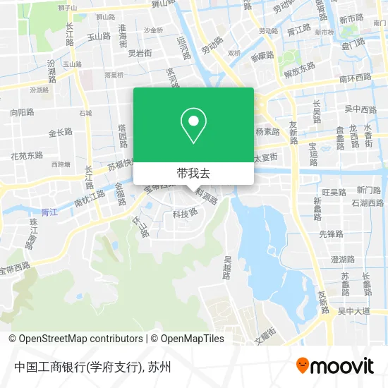 中国工商银行(学府支行)地图
