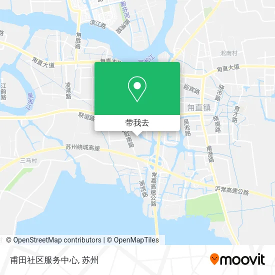 甫田社区服务中心地图