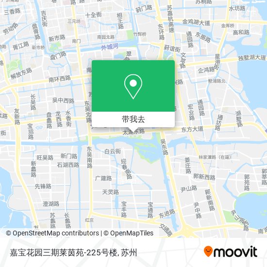 嘉宝花园三期莱茵苑-225号楼地图