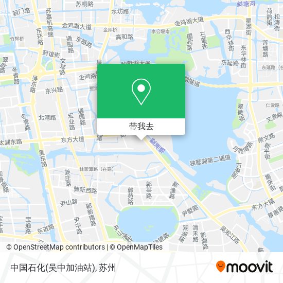 中国石化(吴中加油站)地图