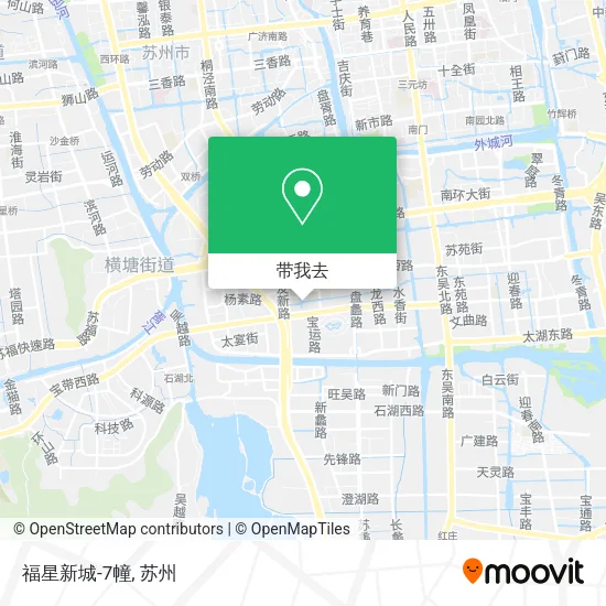 福星新城-7幢地图