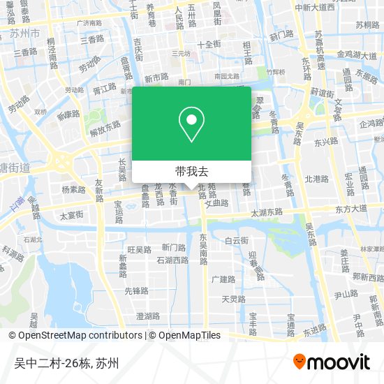 吴中二村-26栋地图