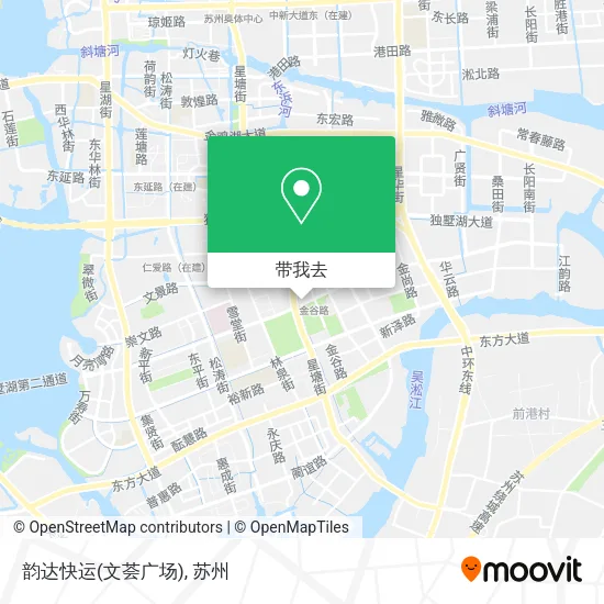 韵达快运(文荟广场)地图