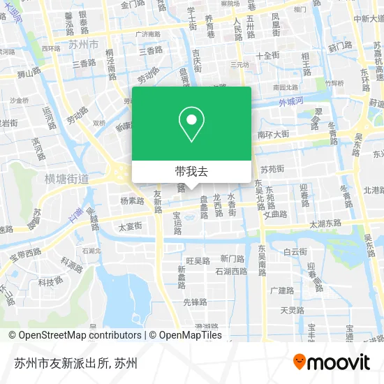 苏州市友新派出所地图