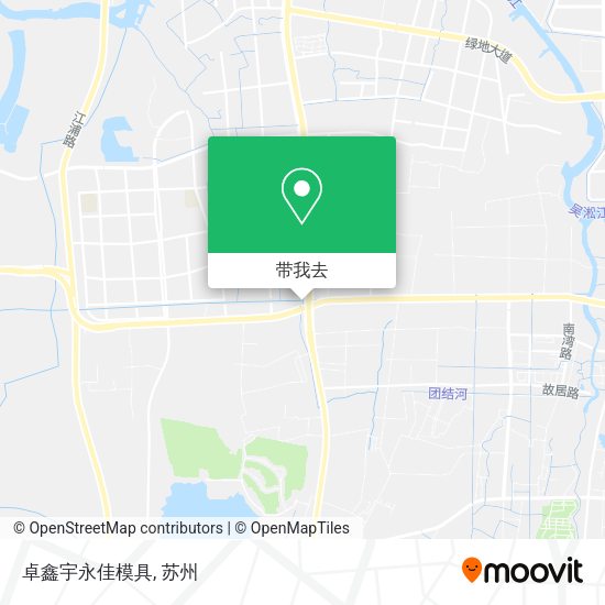 卓鑫宇永佳模具地图