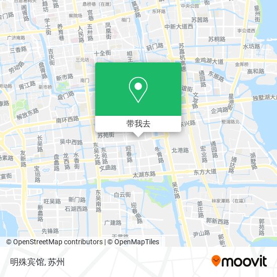 明殊宾馆地图