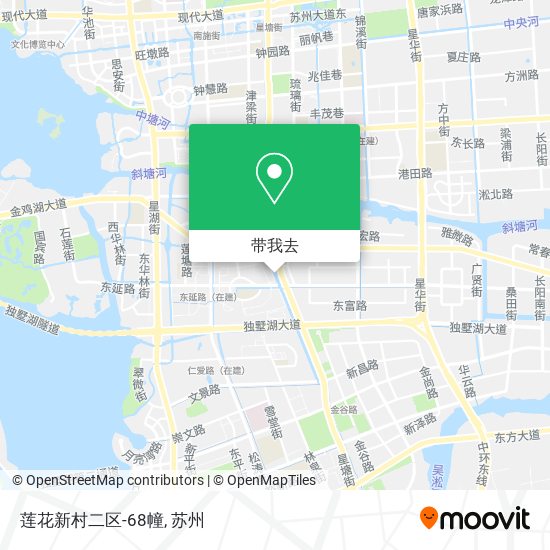 莲花新村二区-68幢地图