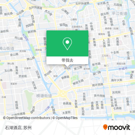 石湖酒店地图