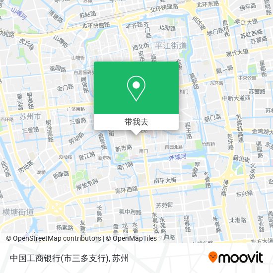 中国工商银行(市三多支行)地图