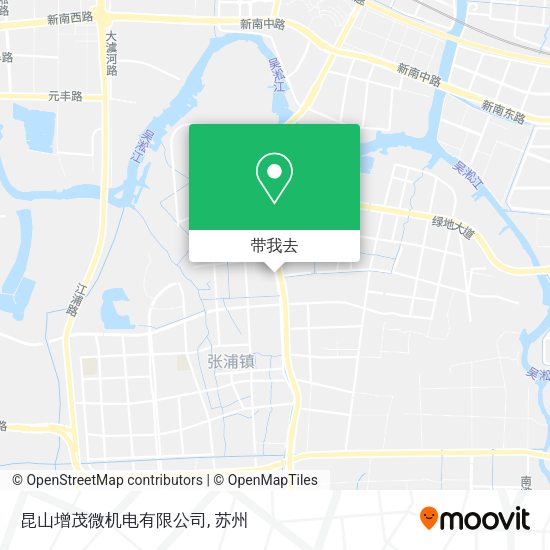 昆山增茂微机电有限公司地图