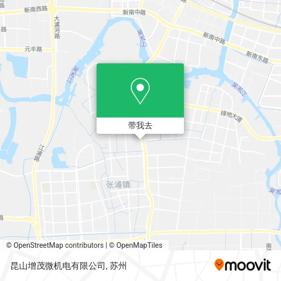 昆山增茂微机电有限公司地图