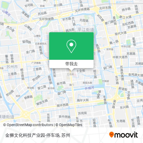 金狮文化科技产业园-停车场地图