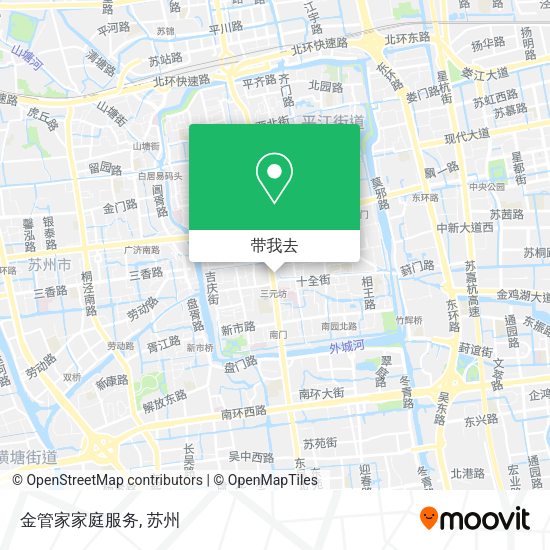 金管家家庭服务地图