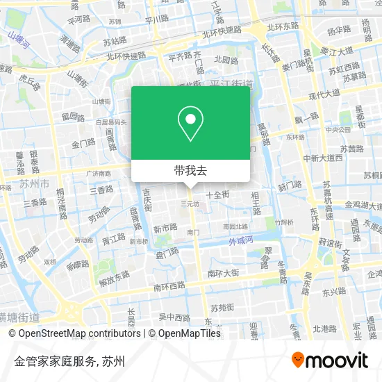金管家家庭服务地图