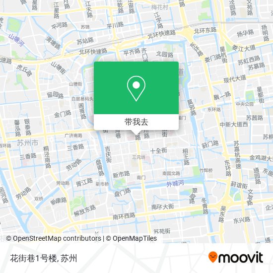 花街巷1号楼地图