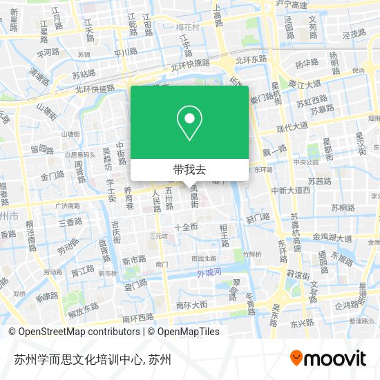 苏州学而思文化培训中心地图