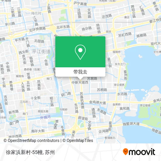 徐家浜新村-55幢地图