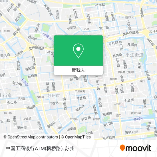 中国工商银行ATM(枫桥路)地图