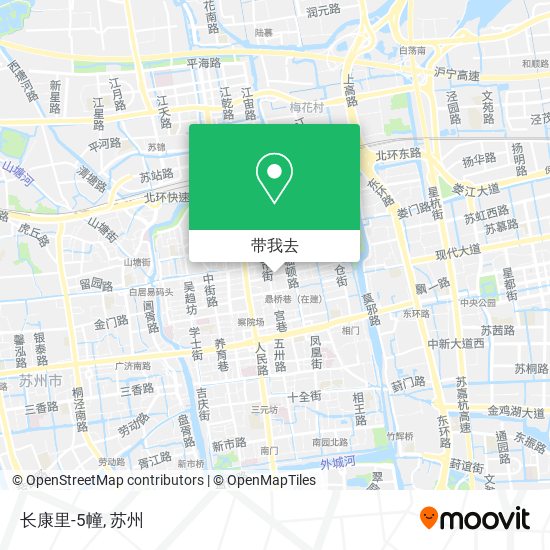 长康里-5幢地图