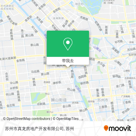 苏州市真龙房地产开发有限公司地图