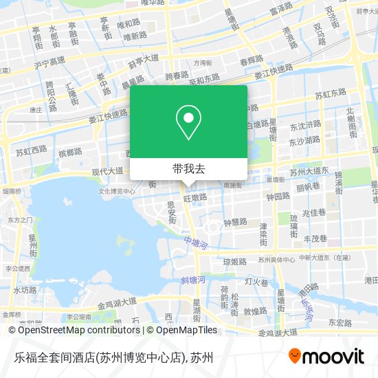 乐福全套间酒店(苏州博览中心店)地图