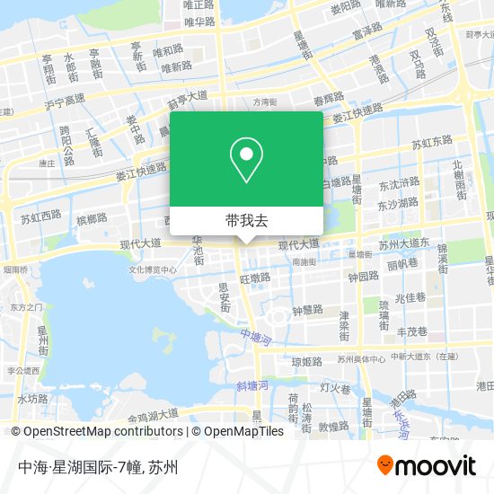 中海·星湖国际-7幢地图