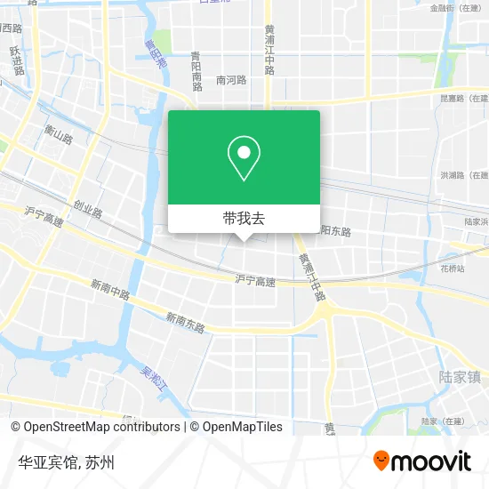华亚宾馆地图