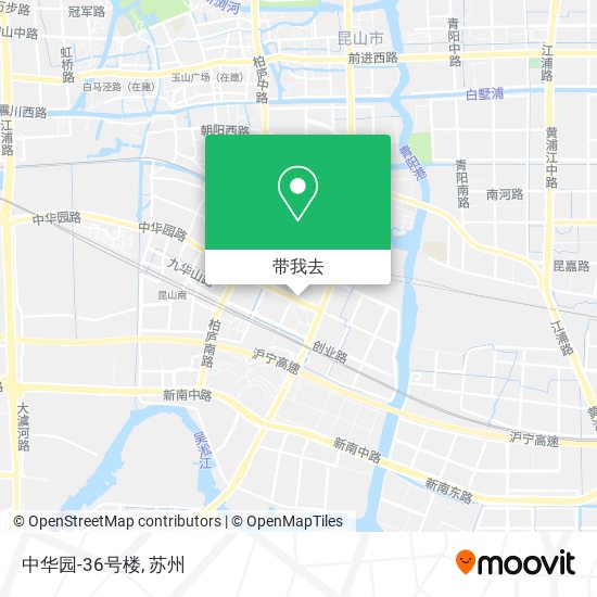 中华园-36号楼地图