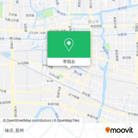 味庄地图