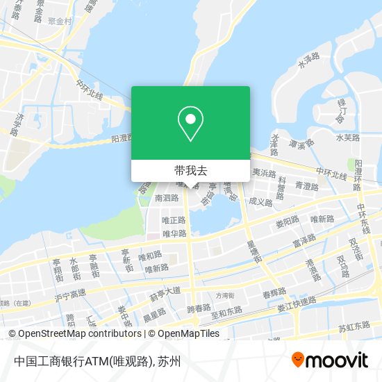 中国工商银行ATM(唯观路)地图