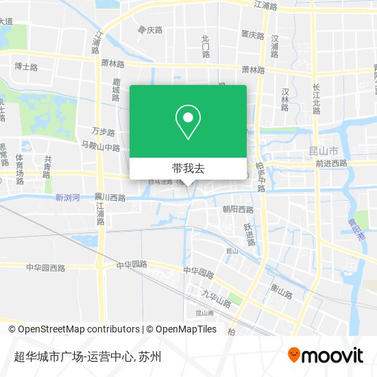 超华城市广场-运营中心地图