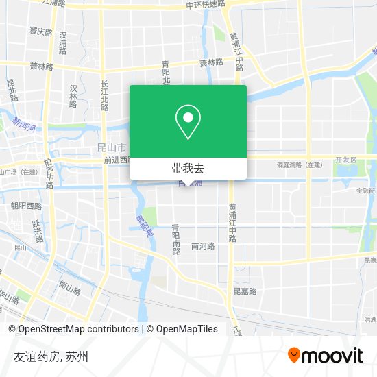 友谊药房地图