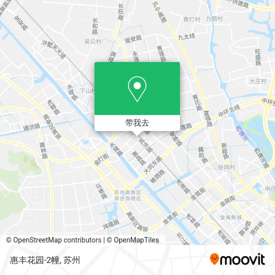 惠丰花园-2幢地图