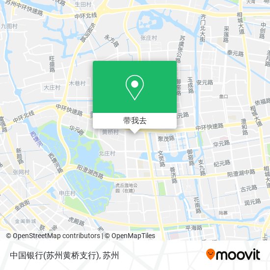 中国银行(苏州黄桥支行)地图
