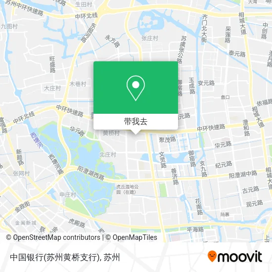 中国银行(苏州黄桥支行)地图