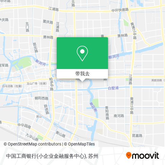 中国工商银行(小企业金融服务中心)地图
