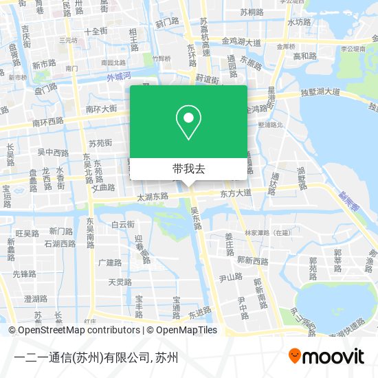 一二一通信(苏州)有限公司地图
