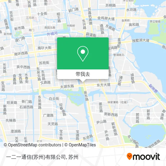 一二一通信(苏州)有限公司地图