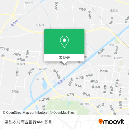 常熟农村商业银行AM地图