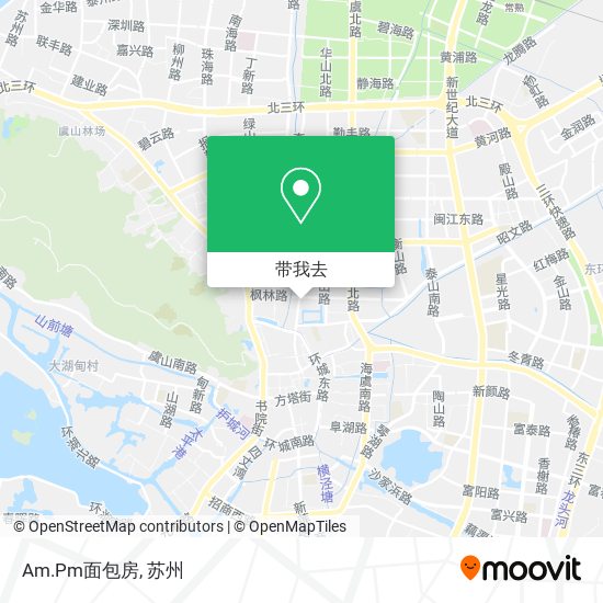 Am.Pm面包房地图