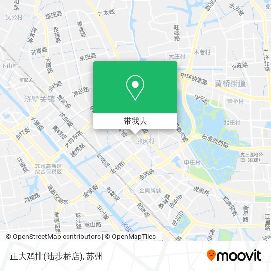 正大鸡排(陆步桥店)地图