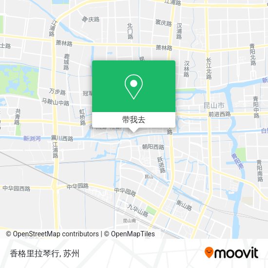 香格里拉琴行地图
