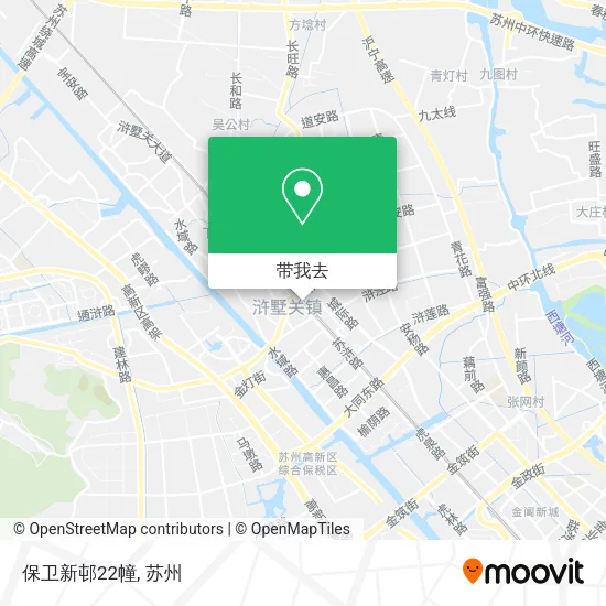 保卫新邨22幢地图